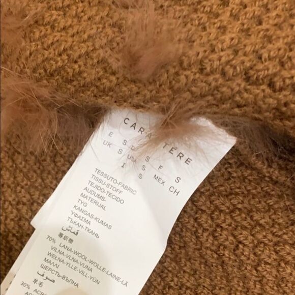 Caractere Italy Wool Blend Cardigan - Picture 3 of 6